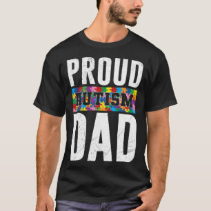Proud Autism Dad Awareness autistic Child 1 T-Shirt