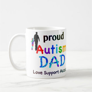 Proud Autism Dad Coffee Mug