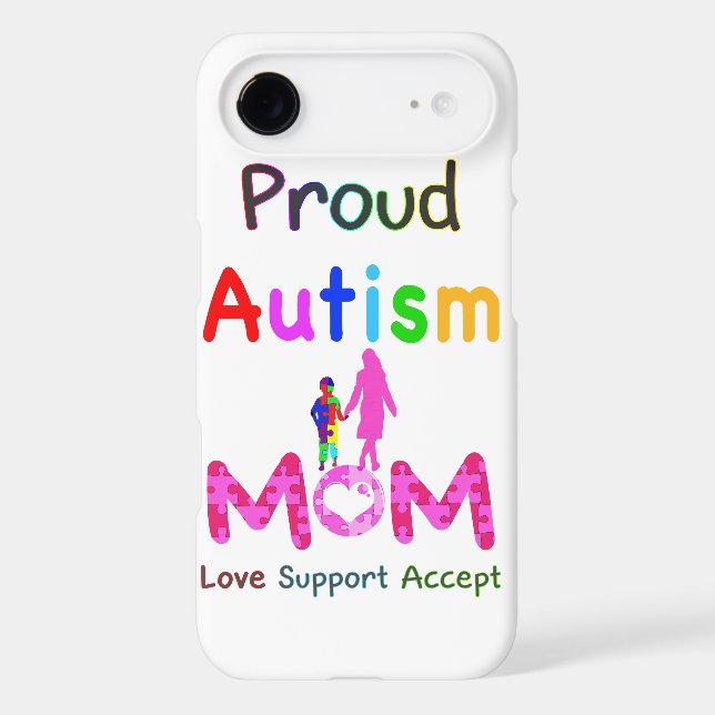 Proud Autism Mum Case-Mate iPhone Case (Back)