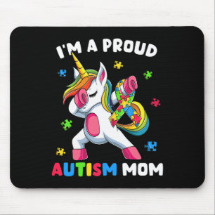 Proud Autism Mum Dab Dance  Mouse Pad