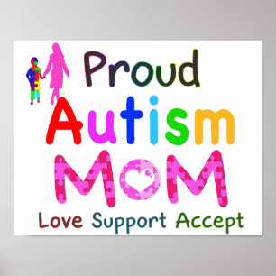 Proud Autism Mum Poster