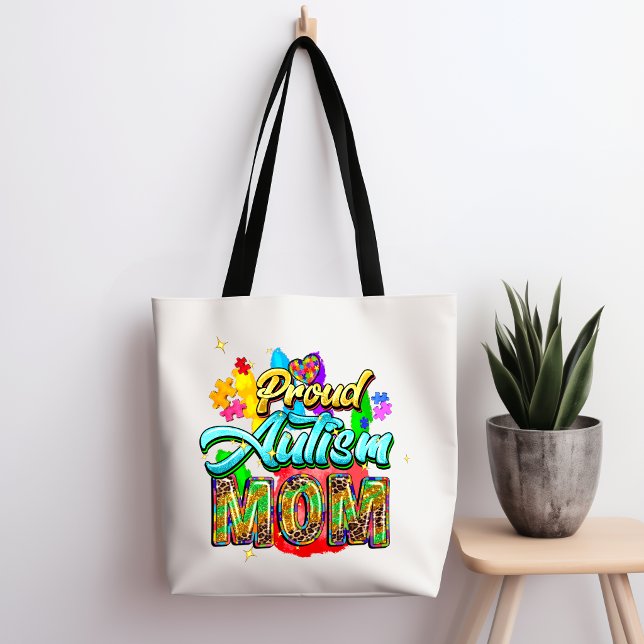 Proud Autism Mum Tote Bag (Creator Uploaded)