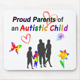 Proud Autism Parents Mouse Pad