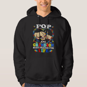 Proud Autism Pop Family Matching Love Support Hoodie