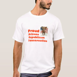 Proud AZ Republican Conservative T-shirt
