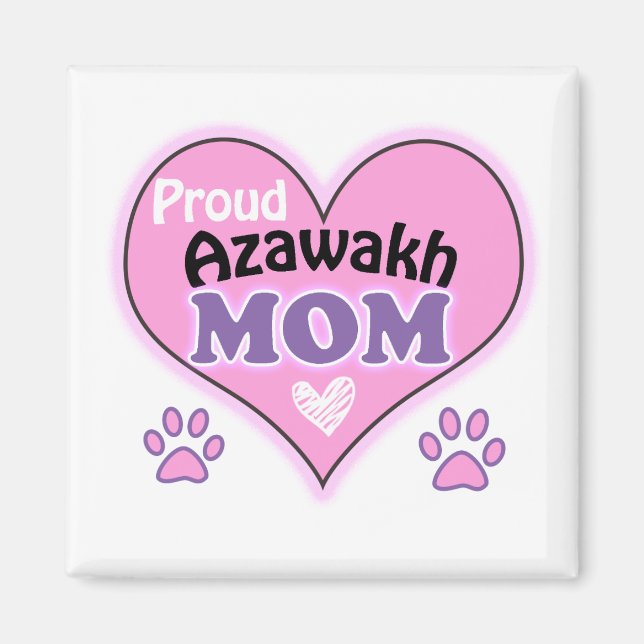 Proud Azawakh mum Magnet (Front)