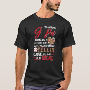Proud Baseball G Pa Baseball Family Matching 1 T-Shirt