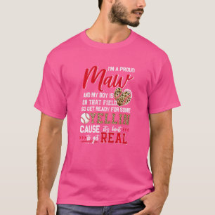 Proud Baseball Maw Baseball Family Matching 1 T-Shirt