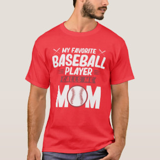 Proud Baseball Mother Baseball Mama gift T-Shirt