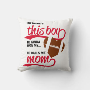 Proud Baseball Mum Cushion