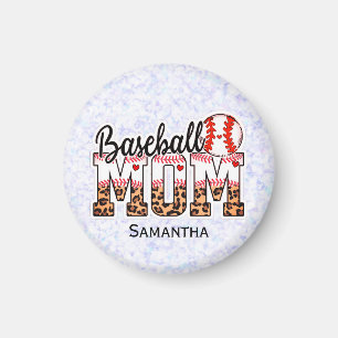Proud Baseball Mum - Game Day Enthusiast Magnet