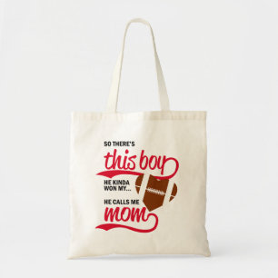 Proud Baseball Mum Photo Tote Bag