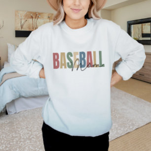 Proud Baseball Mum Sweatshirt