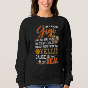 Proud Basketball Gigi Basketball Family Matching   Sweatshirt