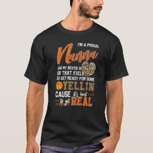 Proud Basketball Nanna Basketball Family Matching  T-Shirt