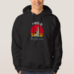 Proud Beagle Dog Mum Hoodie