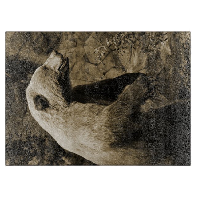 Proud Bear Cutting Board (Front)