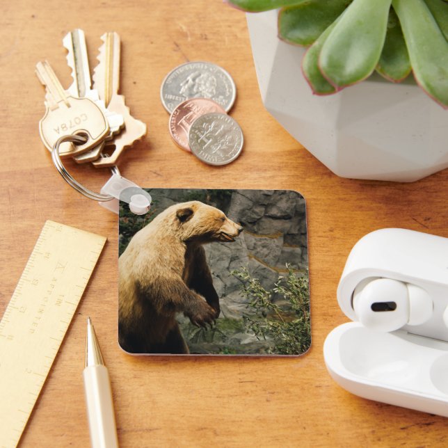 Proud Bear Key Ring (Desk)