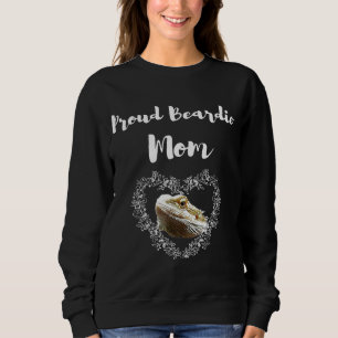 Proud Beardie Mum Bearded Dragon Sweatshirt