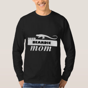 Proud Beardie Mum Bearded Dragon T-Shirt