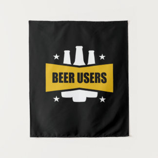 Proud Beer Users Tapestry