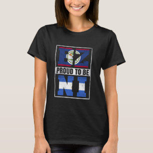 Proud Belizean Nicaraguan Mix Belise and Nicaragua T-Shirt