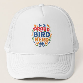 PROUD BIRD NERD TRUCKER HAT