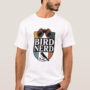 Proud Bird Nerd Watcher Tee