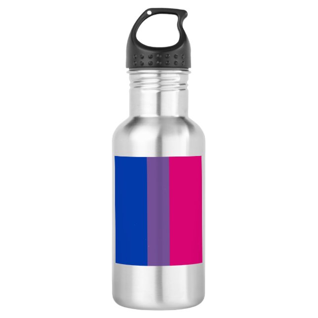 Proud Bisexual 710 Ml Water Bottle (Front)
