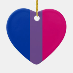 Proud Bisexual Ceramic Tree Decoration
