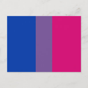 Proud Bisexual Postcard