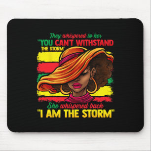 Proud Black African American Ladies Black History Mouse Pad