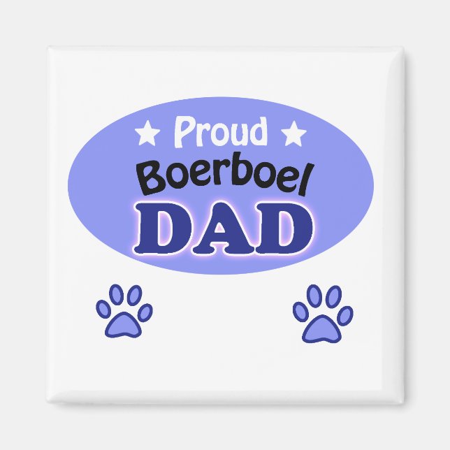 Proud Boerboel dad Magnet (Front)