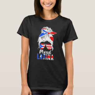 Proud Boricua Latina Puerto Rican Girl Puerto Rico T-Shirt