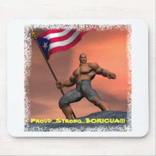 Proud Boricua!!! Mouse Pad