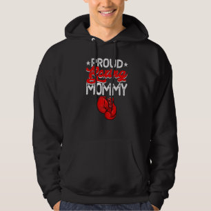 Proud Boxing Mummy Mother's Day Sport Mama Mum Hoodie