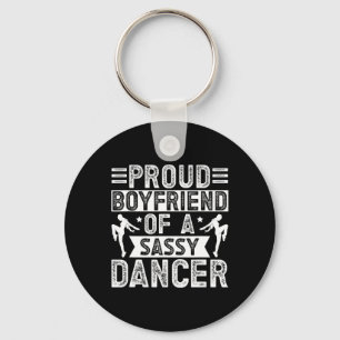 Proud Boyfriend Of A Dancer Boyfriend Dance Boyfri Key Ring