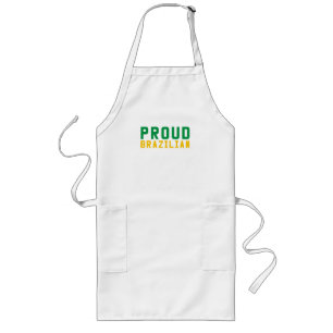Proud Brazilian Long Apron