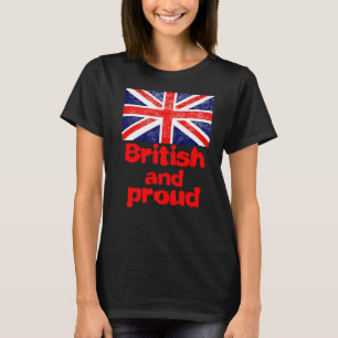 Proud British Patriotic Man Women and Child T-Shirt