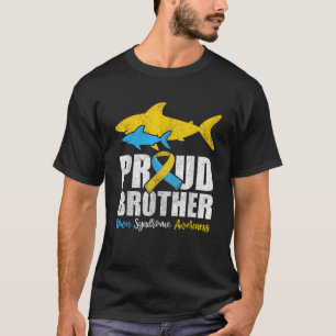 Proud Brother Down Syndrome Awareness Shirts Shark