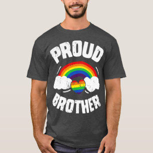 Proud Brother LGBT Gay Pride for Men Boys T-Shirt