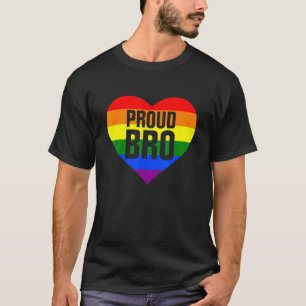 Proud Brother Lgbt Pride Family Support Pride Mo T-Shirt