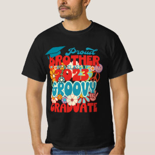 Proud BROTHER of a Class of 2023 Graduate Retro T-Shirt
