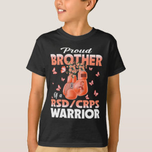 Proud Brother Of A Rsd Crps Warrior Awareness Boxi T-Shirt