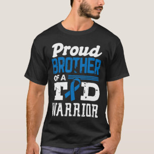 Proud Brother Of A T1D Warrior Diabetes Awareness T-Shirt