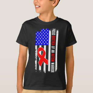 Proud Brother Of An Autism Warrior April Awareness T-Shirt