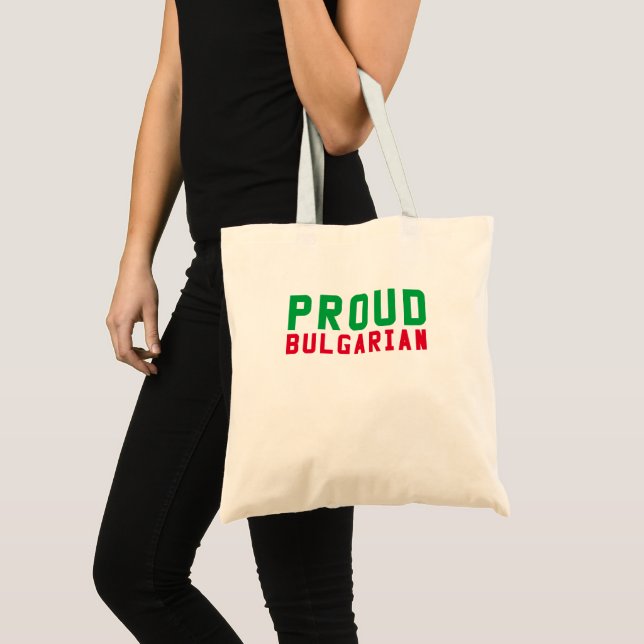 Proud Bulgarian  Tote Bag (Front (Product))