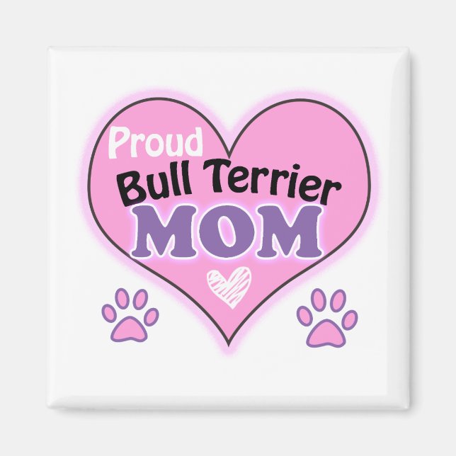 Proud Bull Terrier cover Magnet (Front)