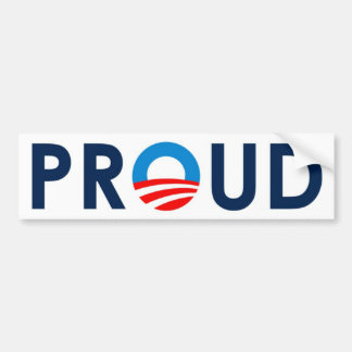 "PROUD" Bumper Sticker
