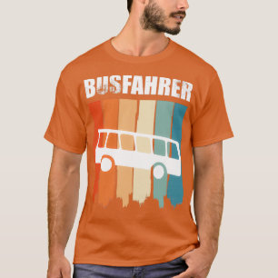 proud bus driver retro bus 2 T-Shirt